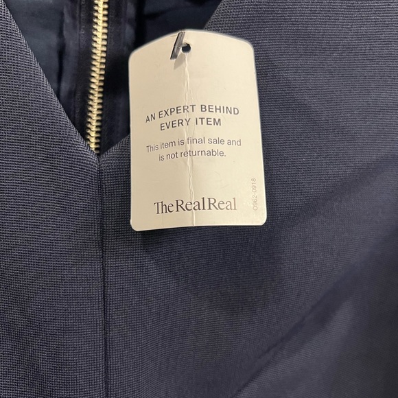 Nicholas Navy Blue Cutout Dress - Picture 5 of 6